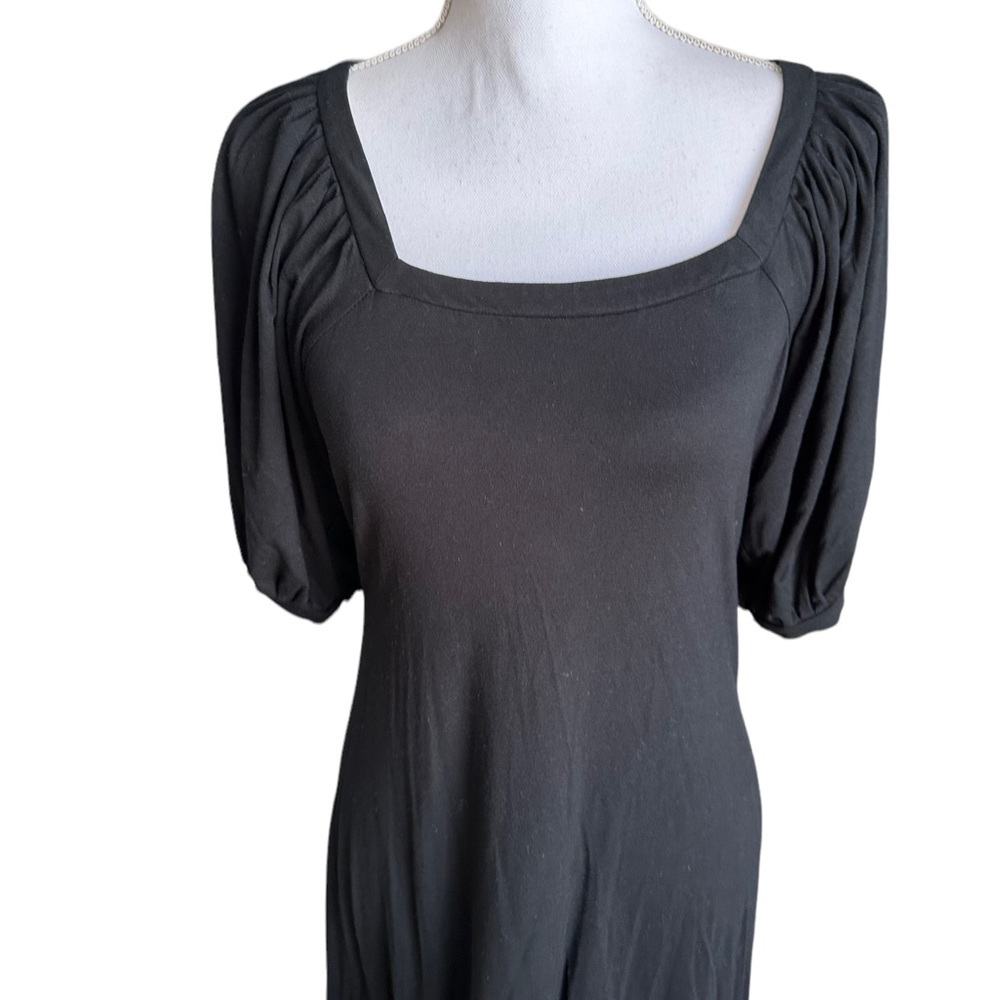 Banana Republic Black Square Neck Dress Size Small - Picture 4 of 17